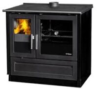 Опалювально - варильна піч Plamen 910Glas (black)  (Хорватія).