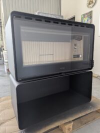 Піч сталева M-Fire Rodos з дровником (15kW). - Зображення 2