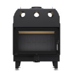 Камінна топка BOKAR 8050 (16,8 kW ) black ceramatex - Зображення 2