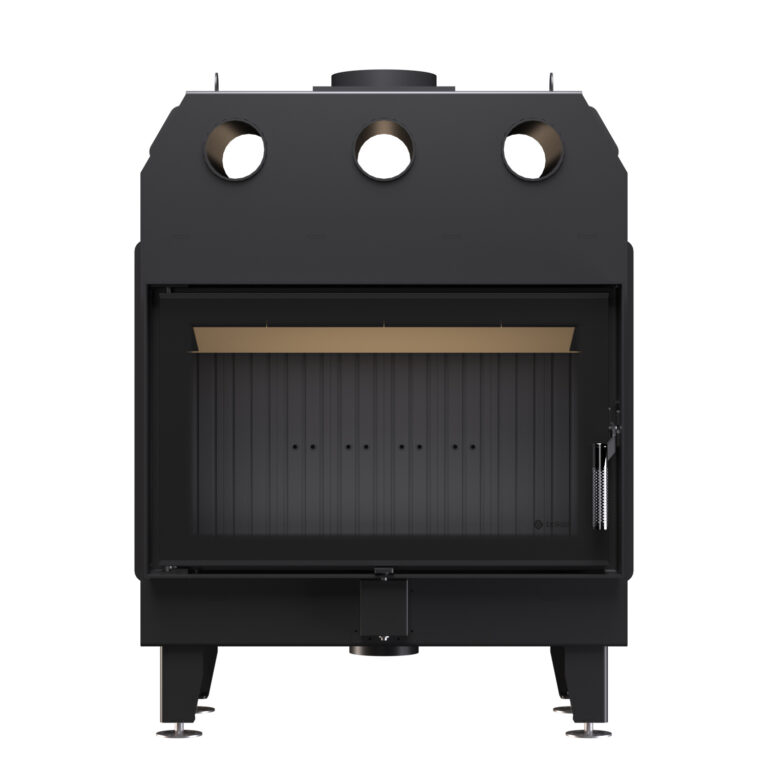 Камінна топка BOKAR 8050 (16,8 kW ) black ceramatex - Зображення 2