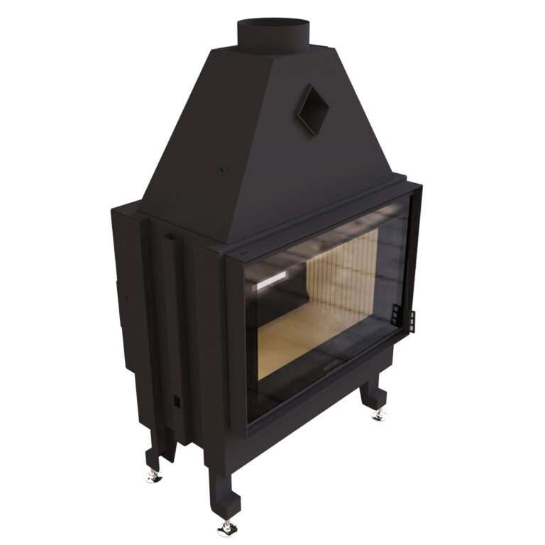 Камінна топка M-FIRE 80 тунель (14kW) - Зображення 5
