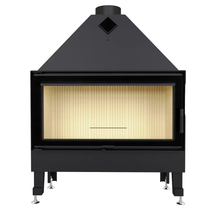 Камінна топка M-FIRE 100 пряма 20kW - Зображення 3