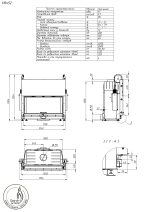 Повітряна камінна топка Gavryliv&Sons 110x52 гільйотина - Зображення 3