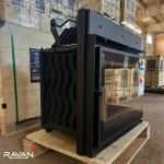 Чавунна камінна топка Ravan IMPERIAL 600 R на дровах - Зображення 10