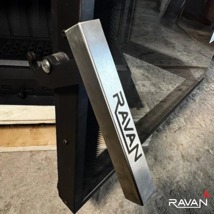 Чавунна камінна топка Ravan IMPERIAL 600 R на дровах - Зображення 7