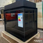 Чавунна камінна топка Ravan IMPERIAL 600 R на дровах - Зображення 8