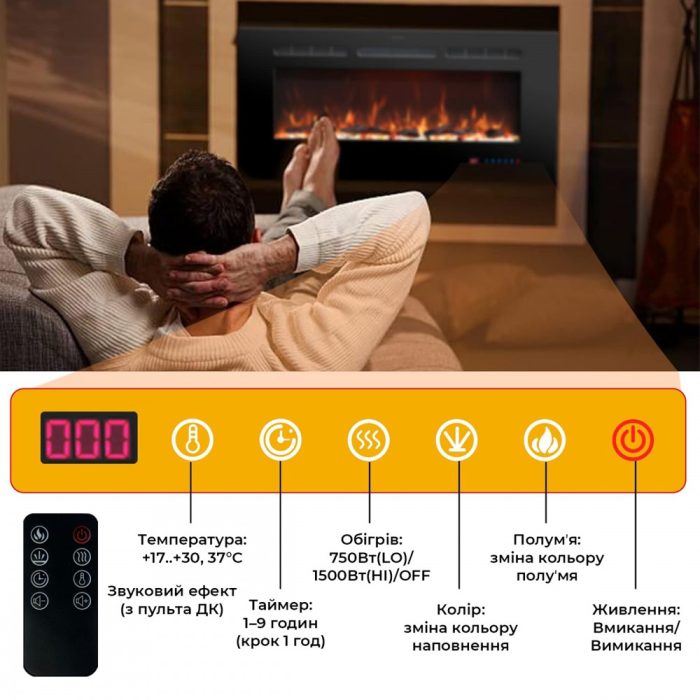 Електрокамін Royal Galaxy 72 RS - Зображення 4