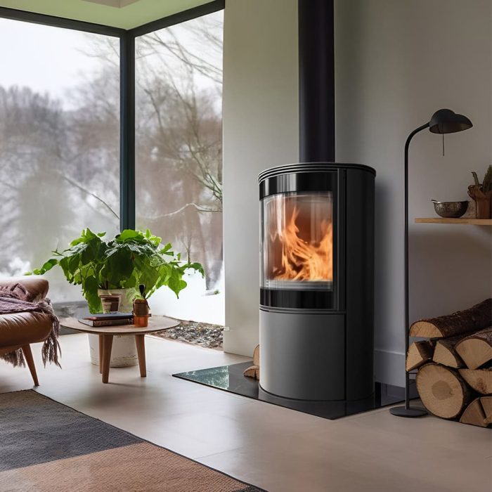 Сталева піч-камін Kratki BJORN - Зображення 10